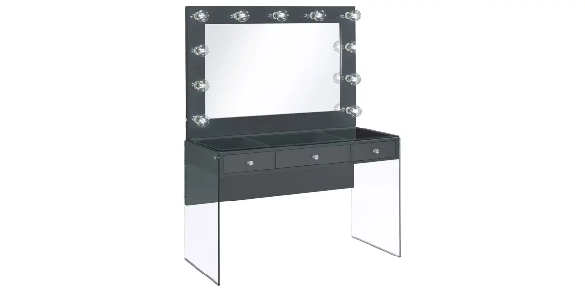 Afshan Vanity Table & Mirror - Image 4