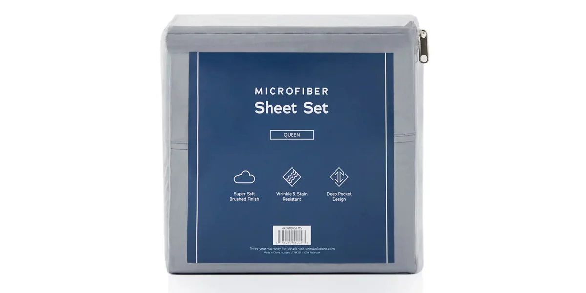 Double-Brushed Microfiber Sheet Set - Image 4