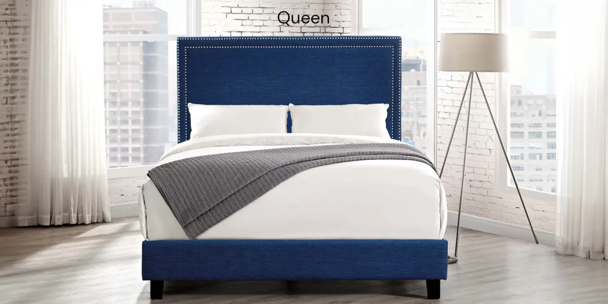 Erica Upholstered Platform Bed - Image 8