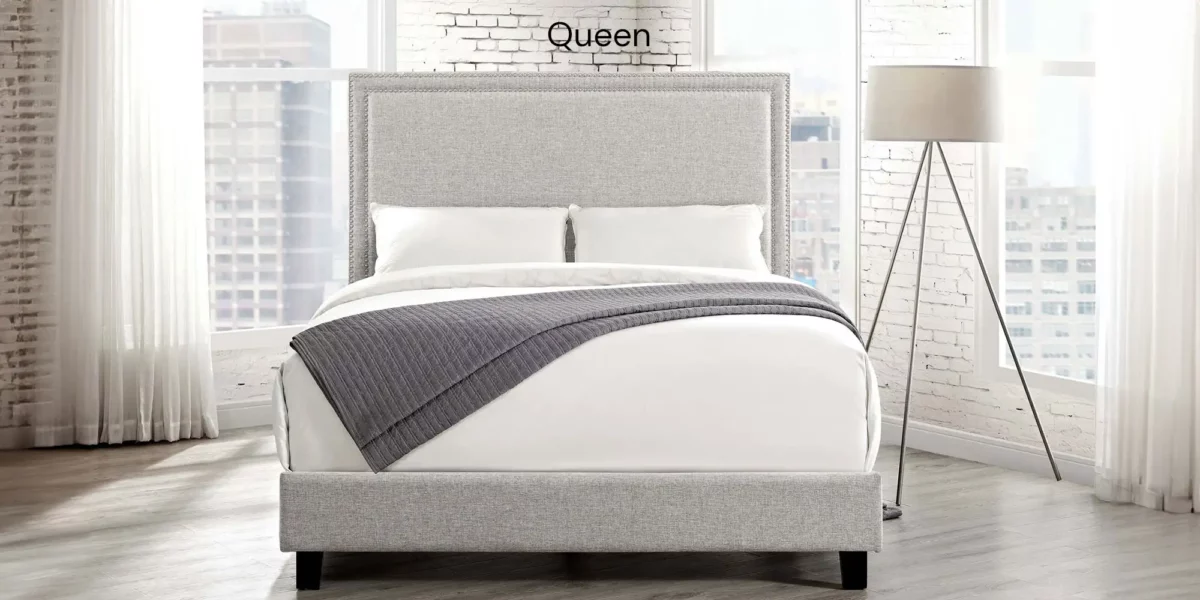 Erica Upholstered Platform Bed - Image 12
