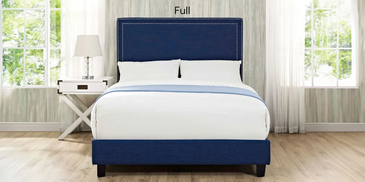 Erica Upholstered Platform Bed - Image 14