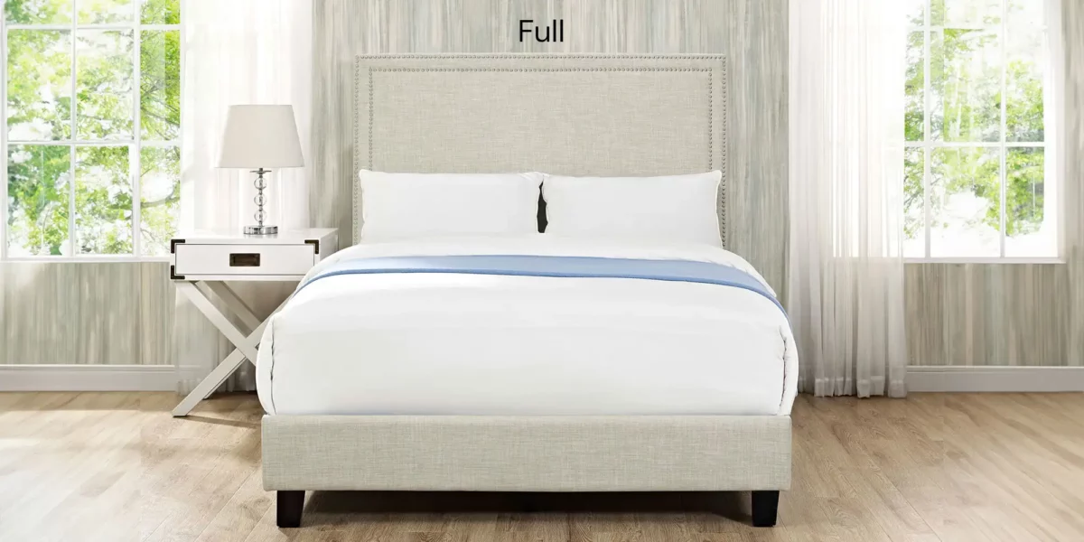 Erica Upholstered Platform Bed - Image 15
