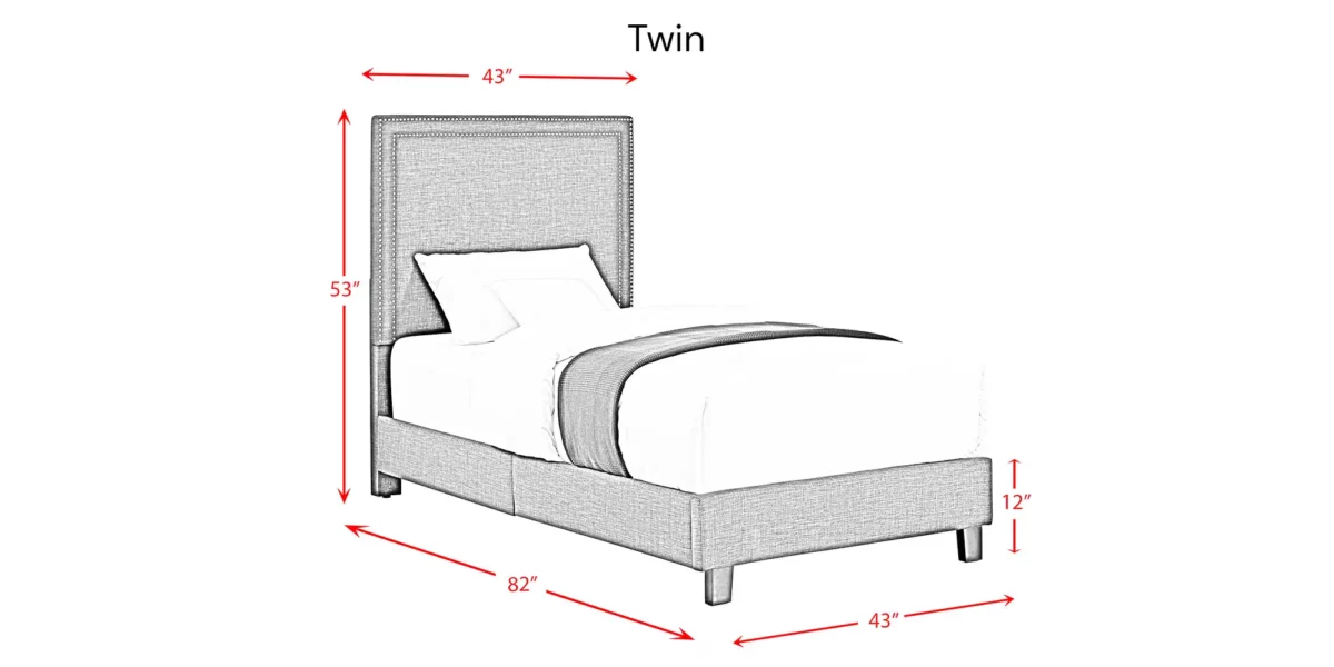 Erica Upholstered Platform Bed - Image 19