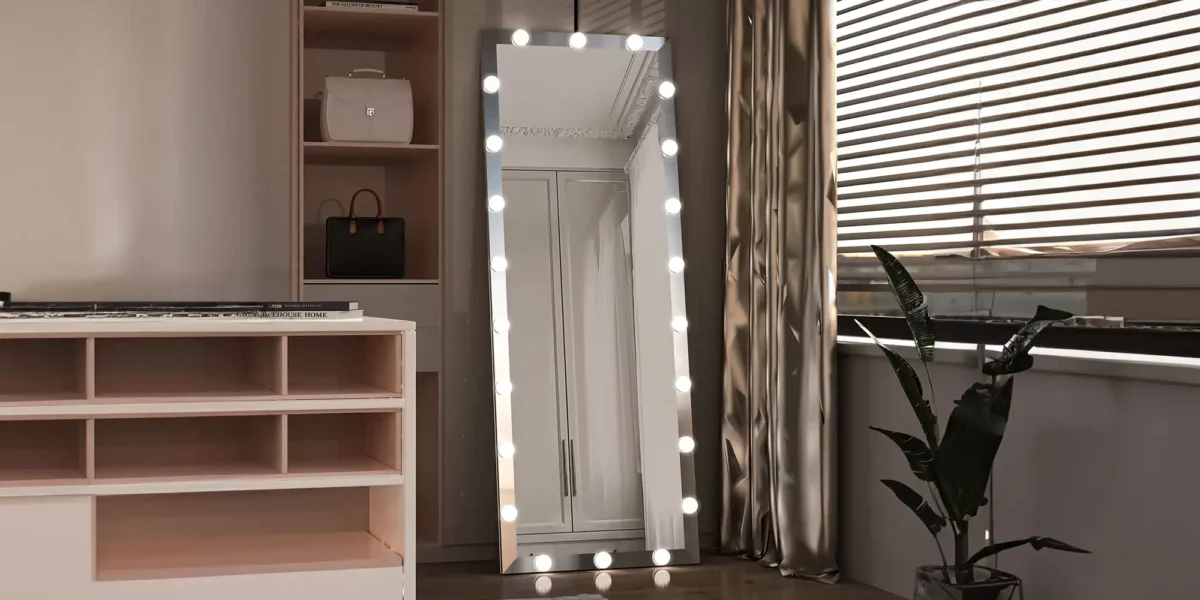 Hollywood Full Length Mirror with Lights with Tounch Control