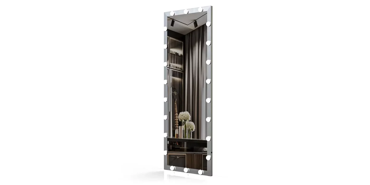 Hollywood Full Length Mirror with Lights with Tounch Control - Image 7