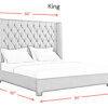 Morrow Upholstered Bed - Image 5