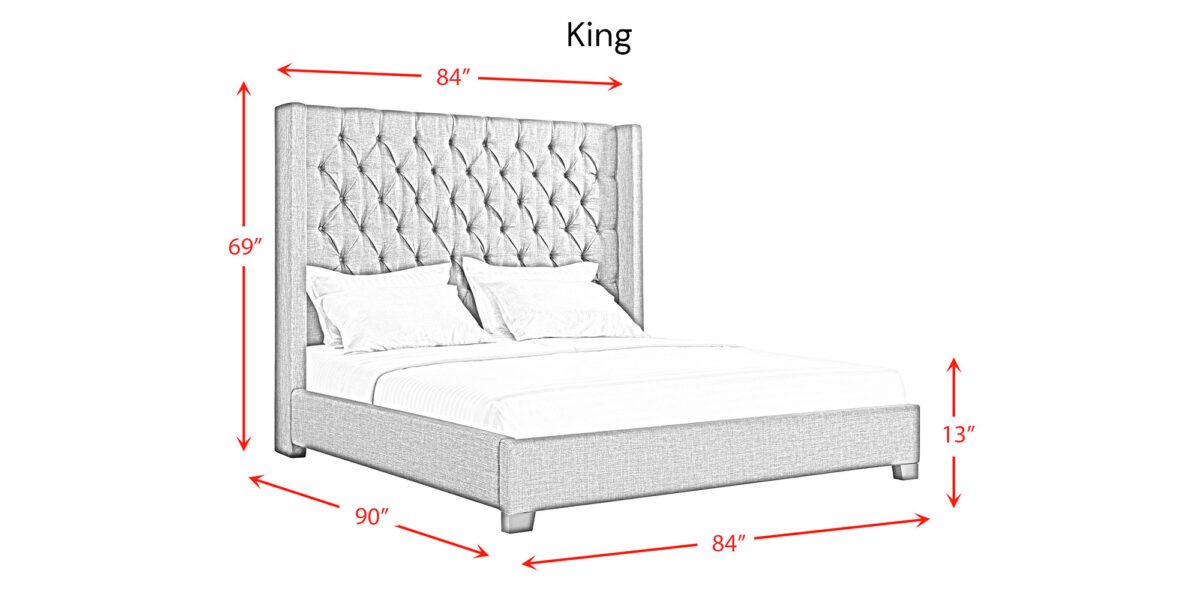 Morrow Upholstered Bed - Image 5