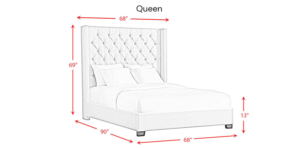 Morrow Upholstered Bed - Image 9