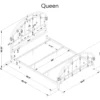 Rowan Bed - Image 4