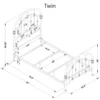 Rowan Bed - Image 7