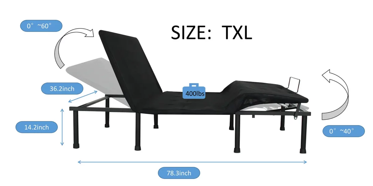 SD Adjustable Bed Base - Image 5