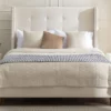 Peyton Upholstered Platform Bed 54" High Headboard