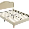 Alicia Velvet Upholstered Bed with Smart LED - Image 5
