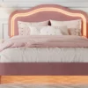Alicia Velvet Upholstered Bed with Smart LED - Image 12