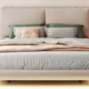 Cardi Upholsted Platform Bed with Sensor Lights