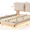 Cardi Upholsted Platform Bed with Sensor Lights - Image 11