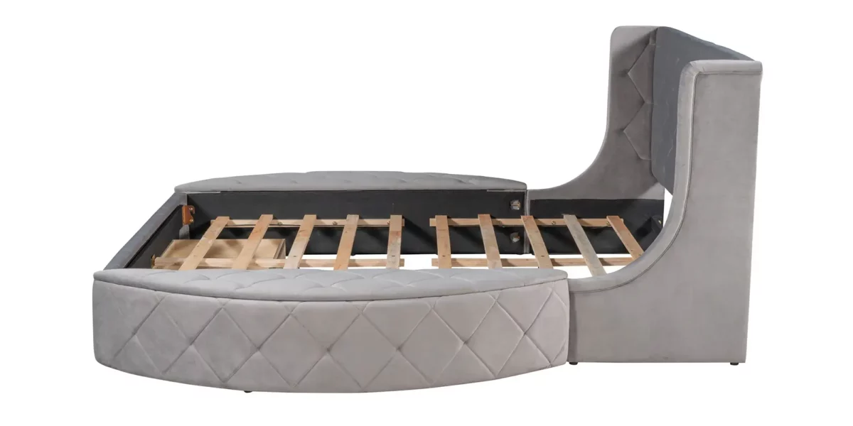 Cersi Upholstered Platform Bed - Image 6
