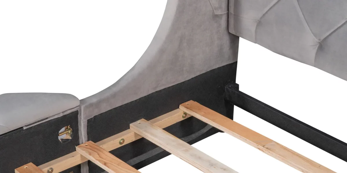 Cersi Upholstered Platform Bed - Image 8