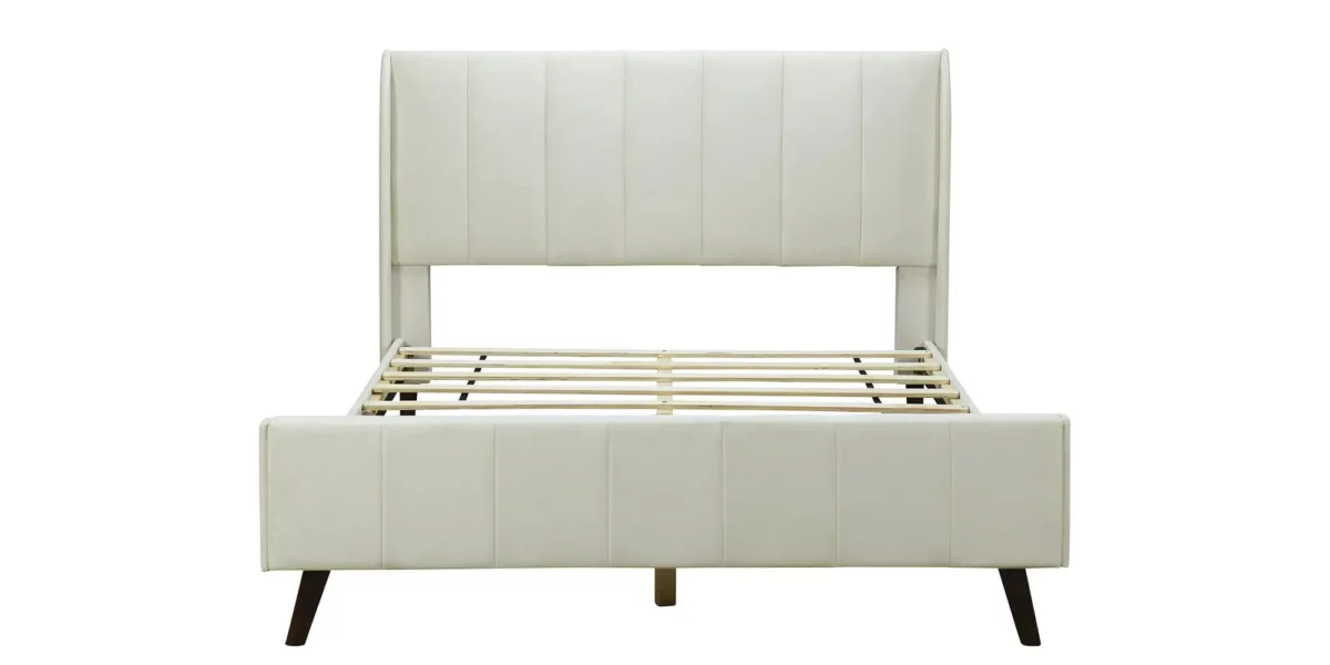 Markie Upholsterd Platform Bed - Image 3