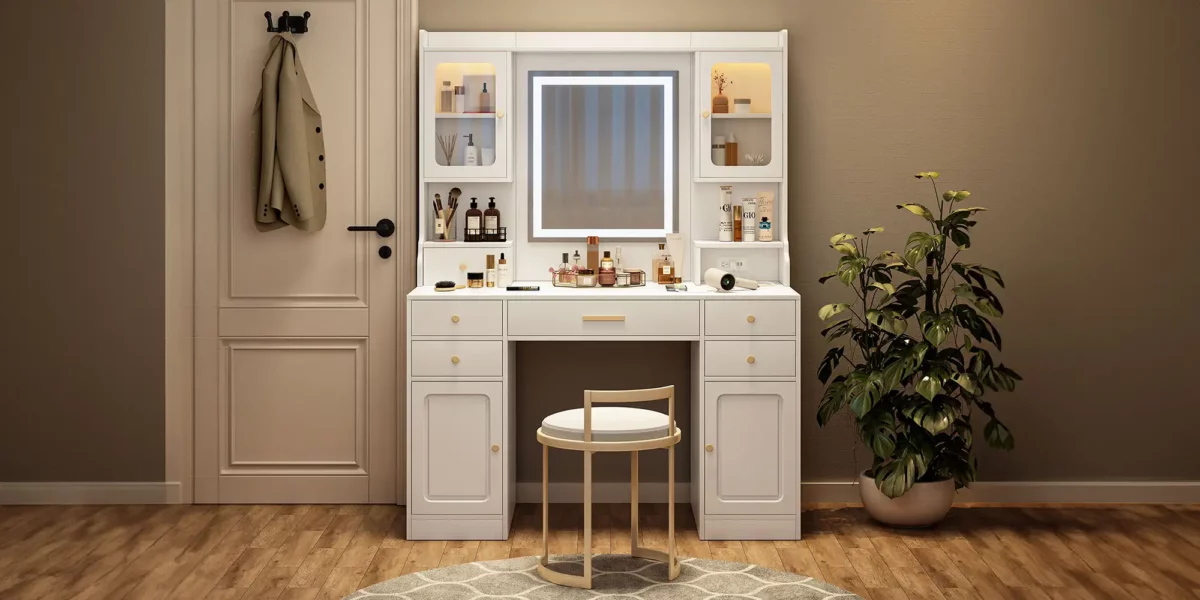 Miley Lark Vanity Table Set
