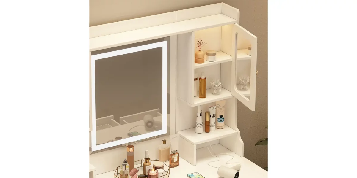Miley Lark Vanity Table Set - Image 2