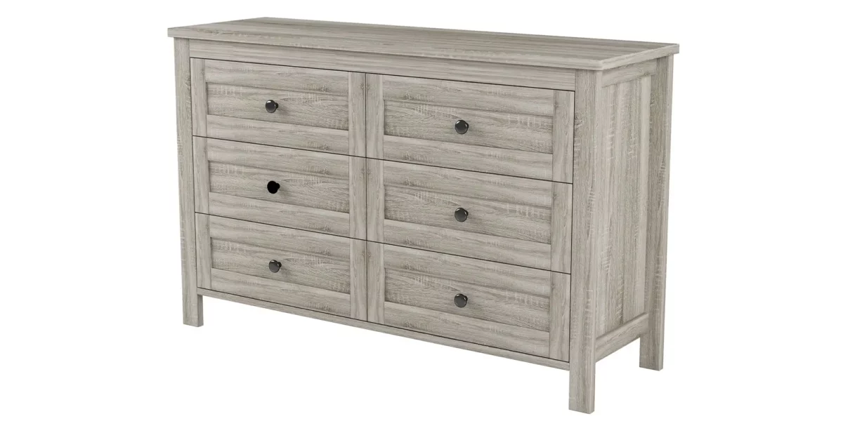 Ruston 3 Piece Bedroom Sets with Queen Size Platform Bed, Dresser, and Nighstand - Image 5