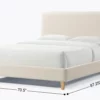 Vireo Upholstered Platform Bed - Image 5