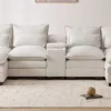 Brodie 123" Modern U Shaped Sectional - Image 12
