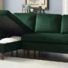 Everly 88" Sleeper Sectional with Storage - Image 2