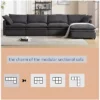 Rizzo U Shape Modern Sectional - Image 15