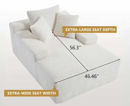 67_Chaise_Lounge_Oversized_Sleeper_Sofa_03