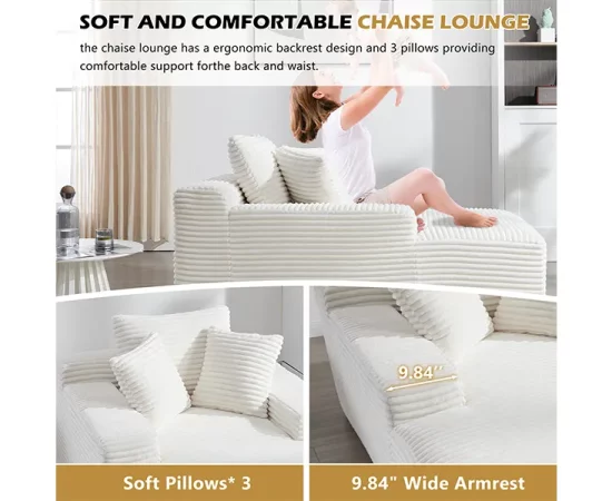 67_Chaise_Lounge_Oversized_Sleeper_Sofa_08