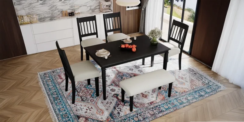 Lakeview 6-Piece Dining Set (Grey)-01